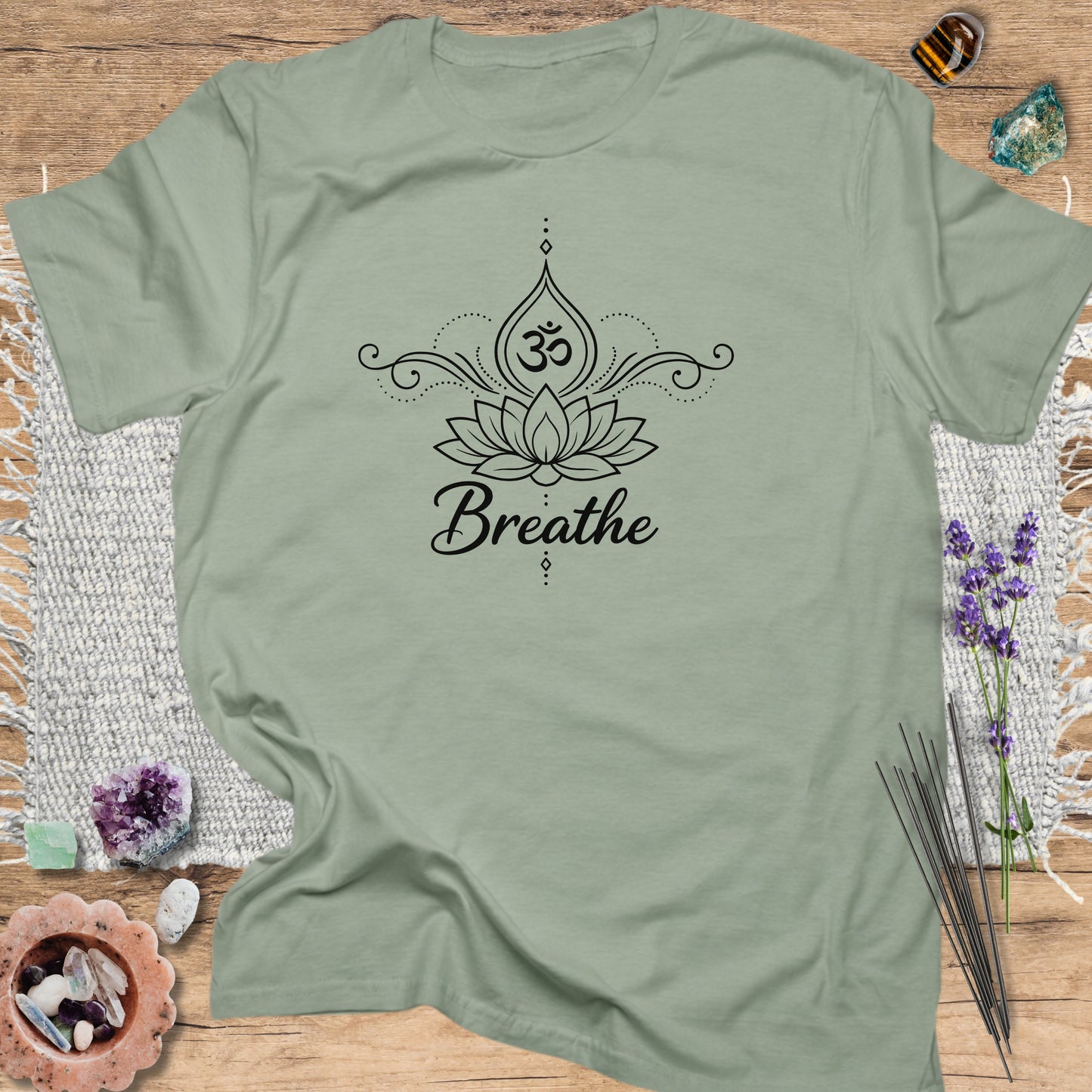 Breathe Lotus T-Shirt