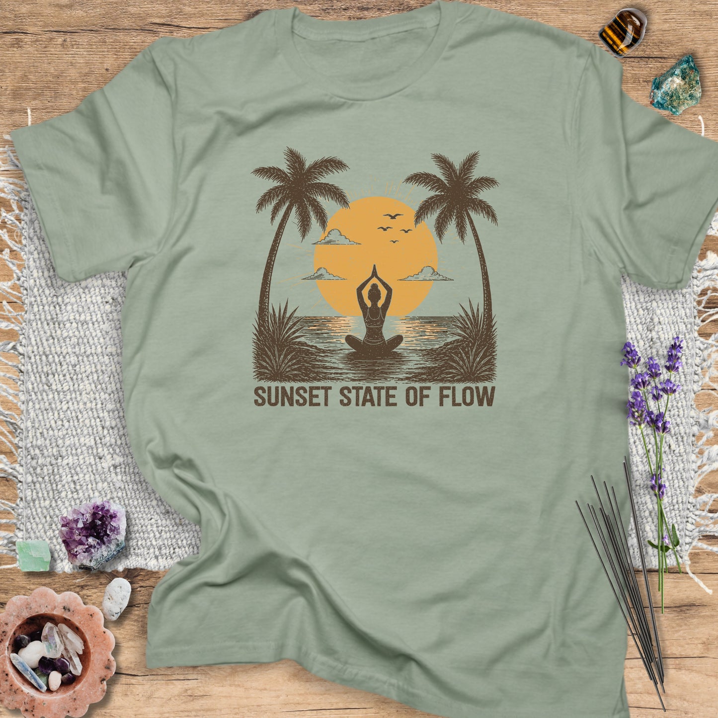 Sunset State of Flow T‑Shirt