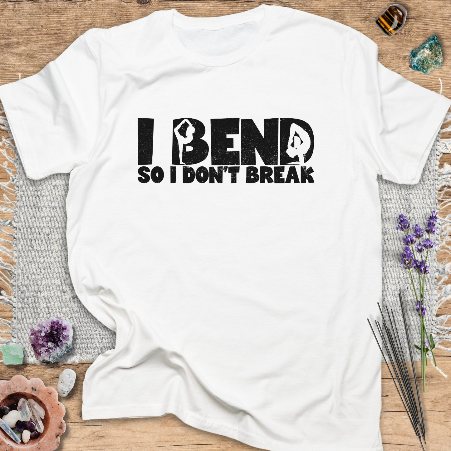 I Bend So I Don't Break Unisex Softstyle T-Shirt