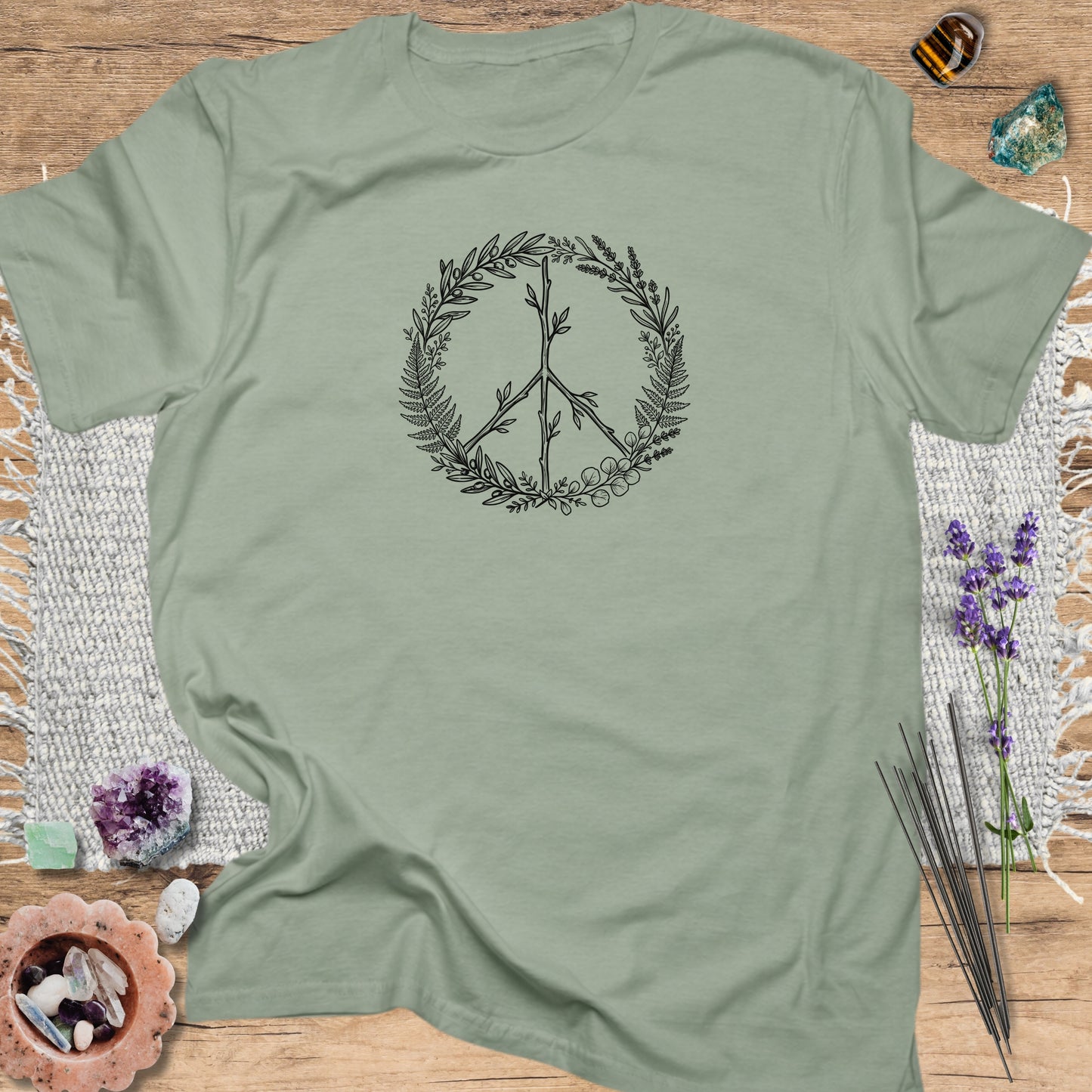 Peace Wreath T-Shirt