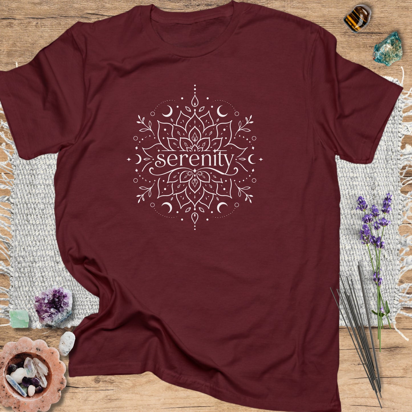 Serenity T-Shirt Maroon