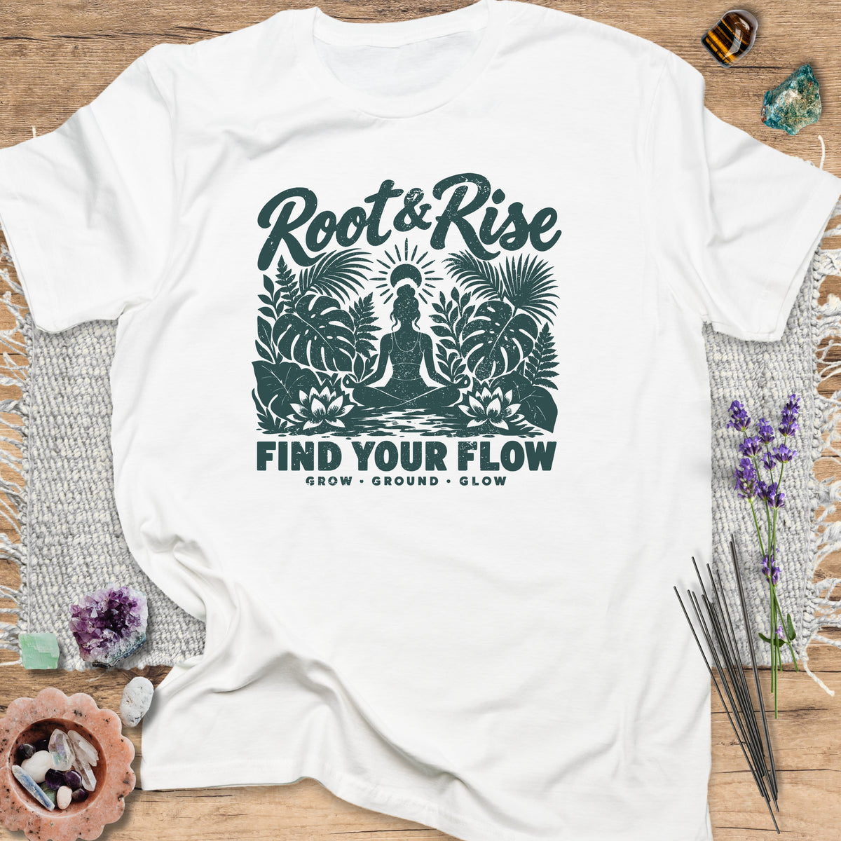 Root & Rise White