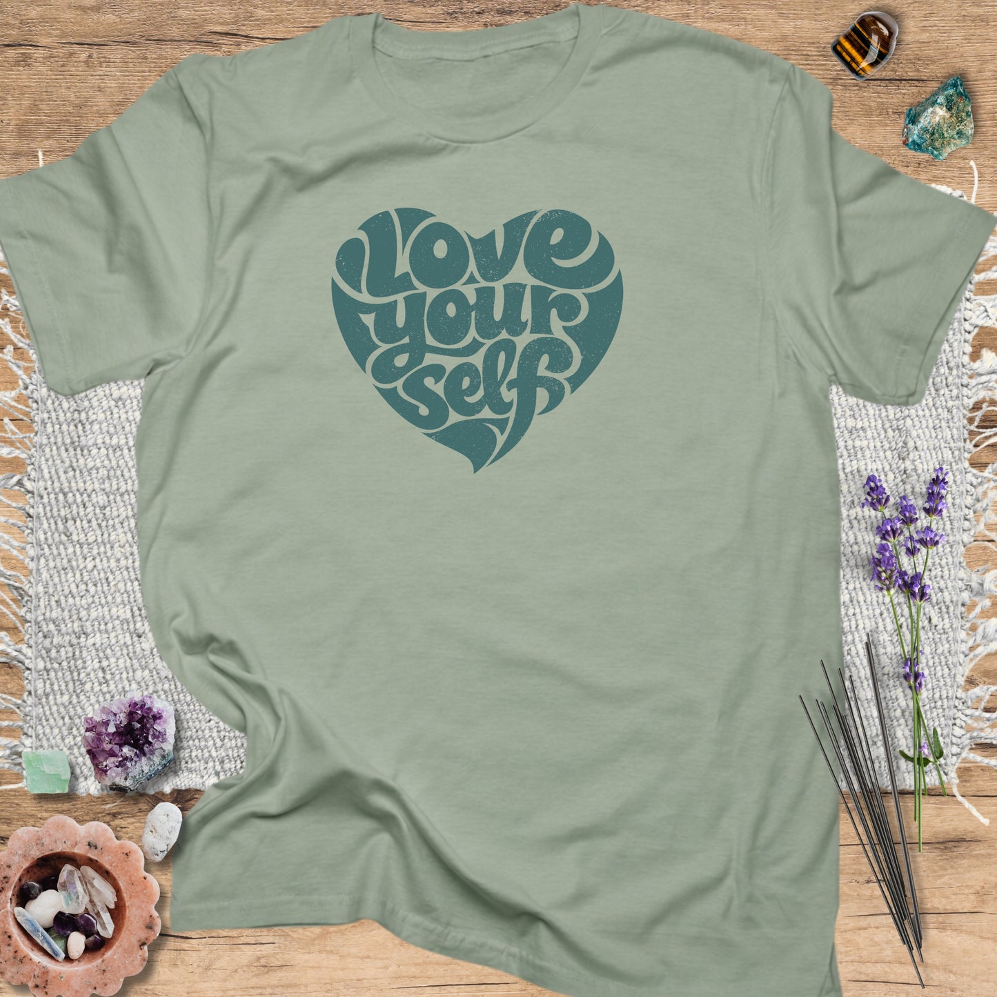 Love Yourself Heart T-Shirt