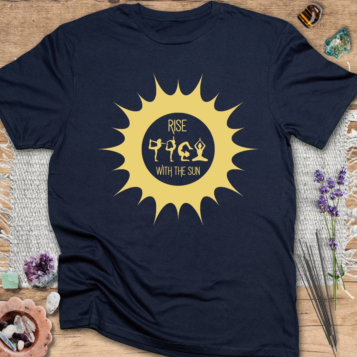 Rise with the Sun Yoga T-Shirt