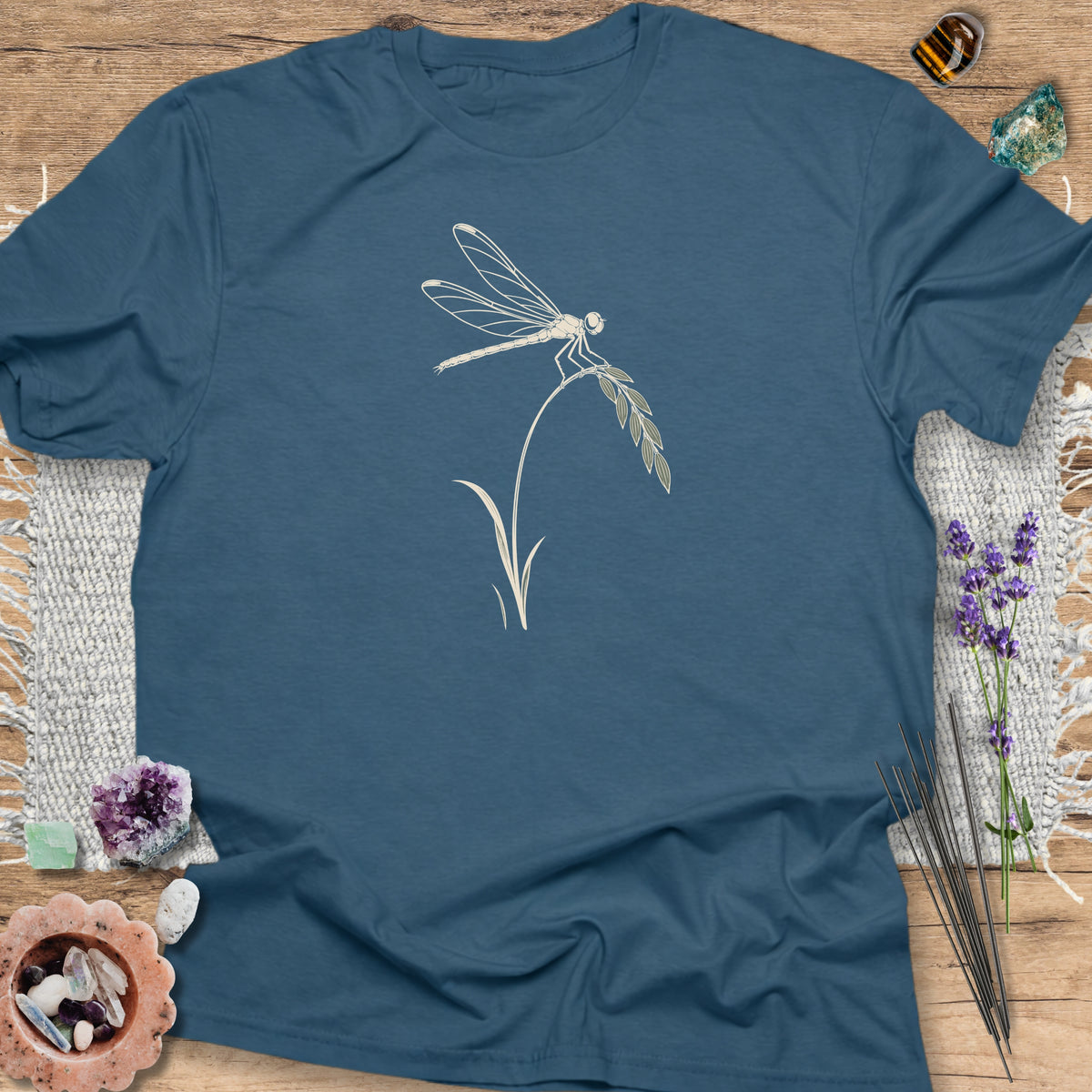 A Gentle Imprint Indigo Blue