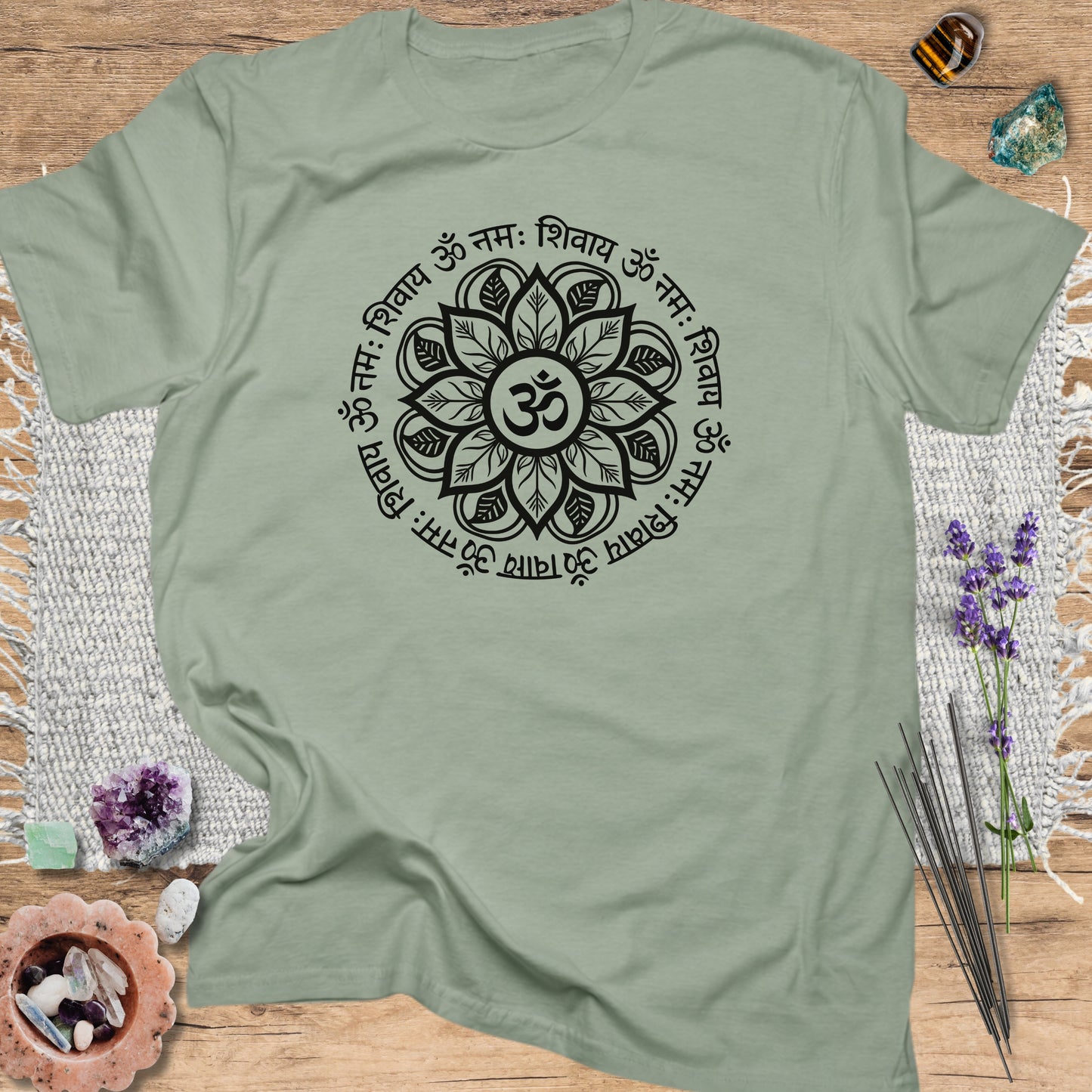 Om Namah Shivaya Floral Sage