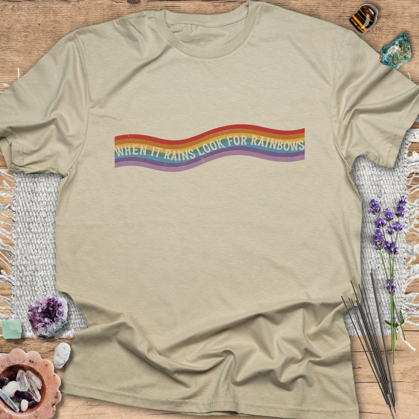 When it Rains, Look for Rainbows T-Shirt