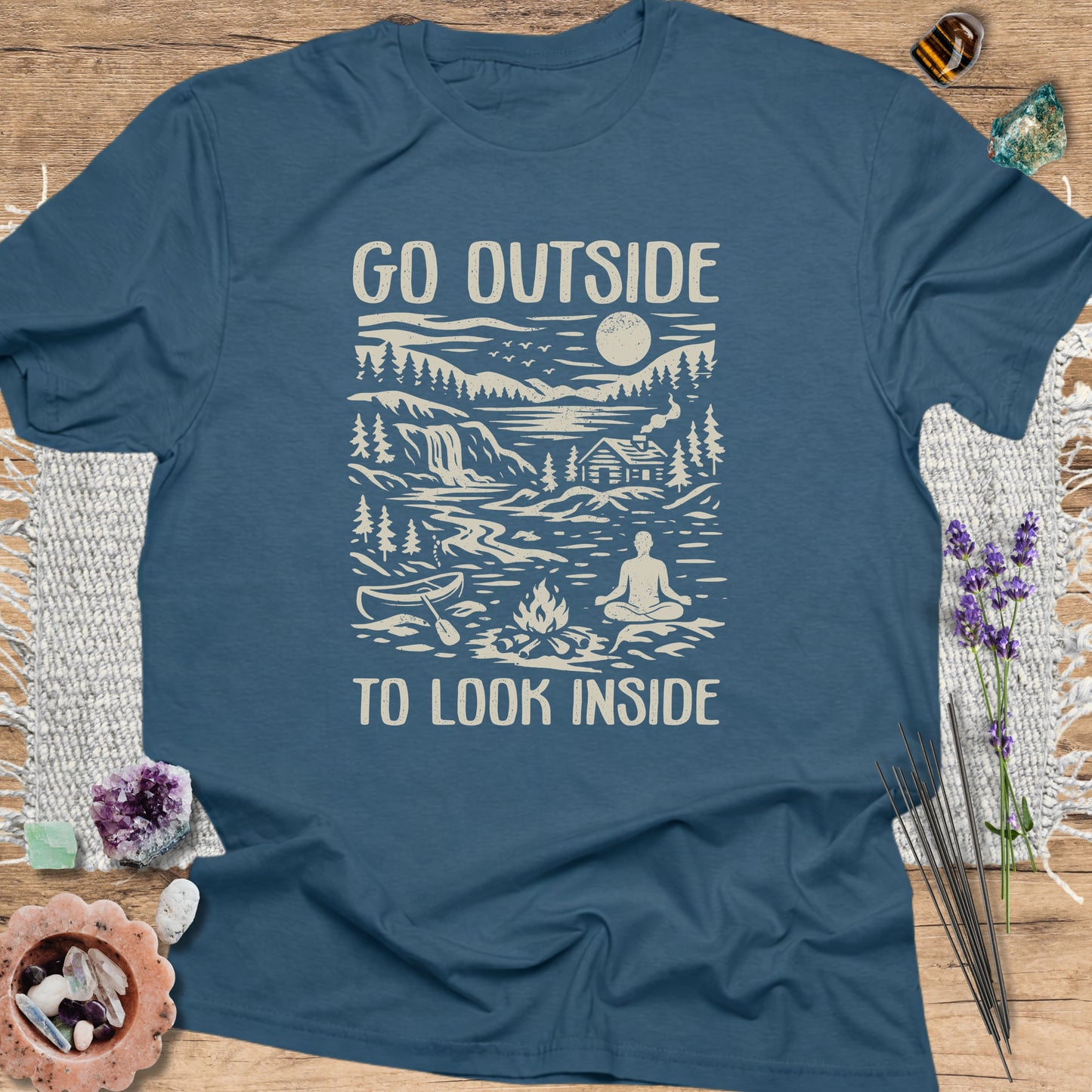 Go Outside to Look Inside T-Shirt