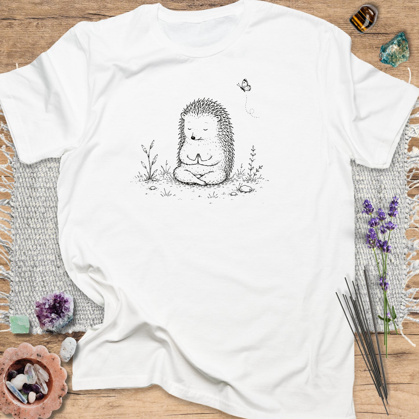 Mindful Hedgehog White