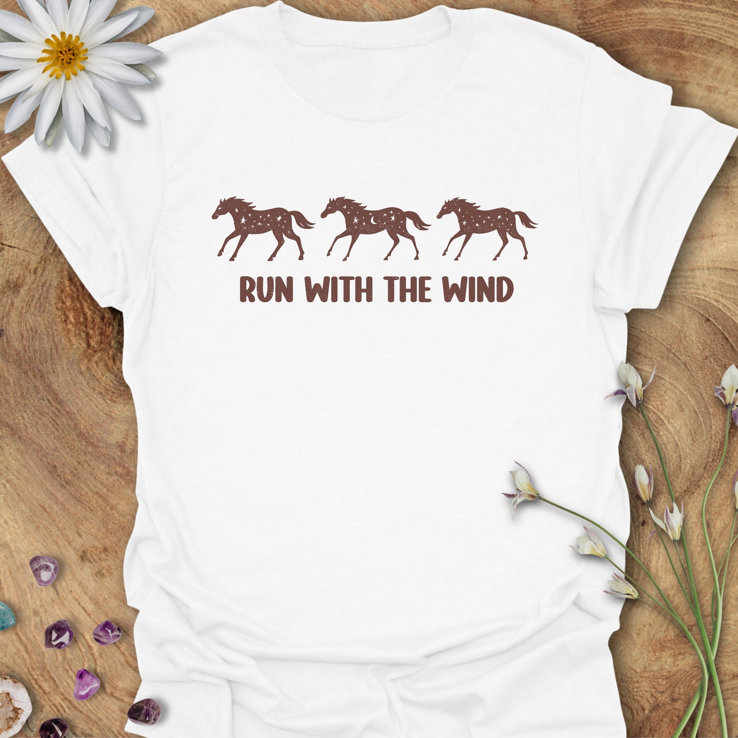 Run With The Wind T-Shirt White