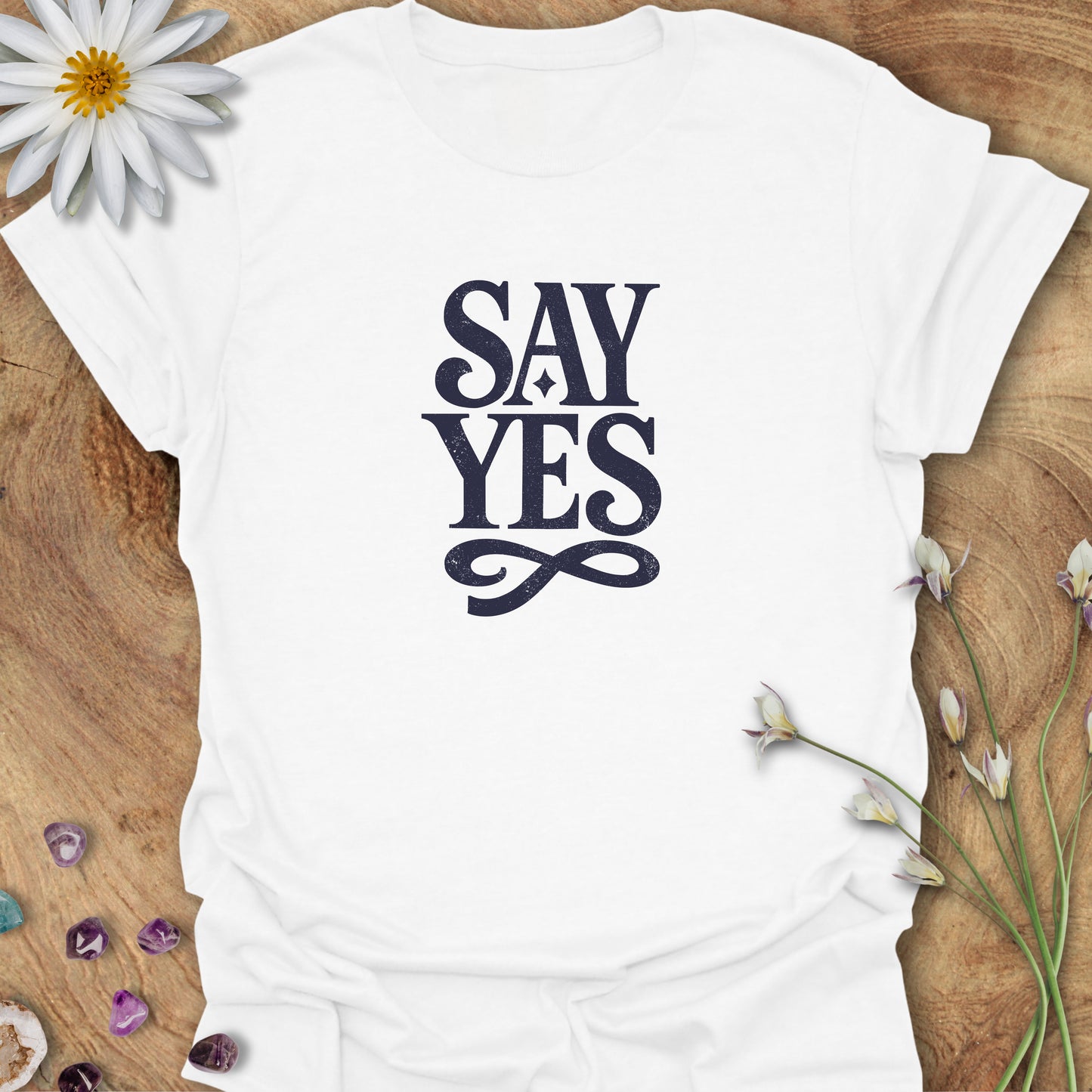 Say Yes T-Shirt White