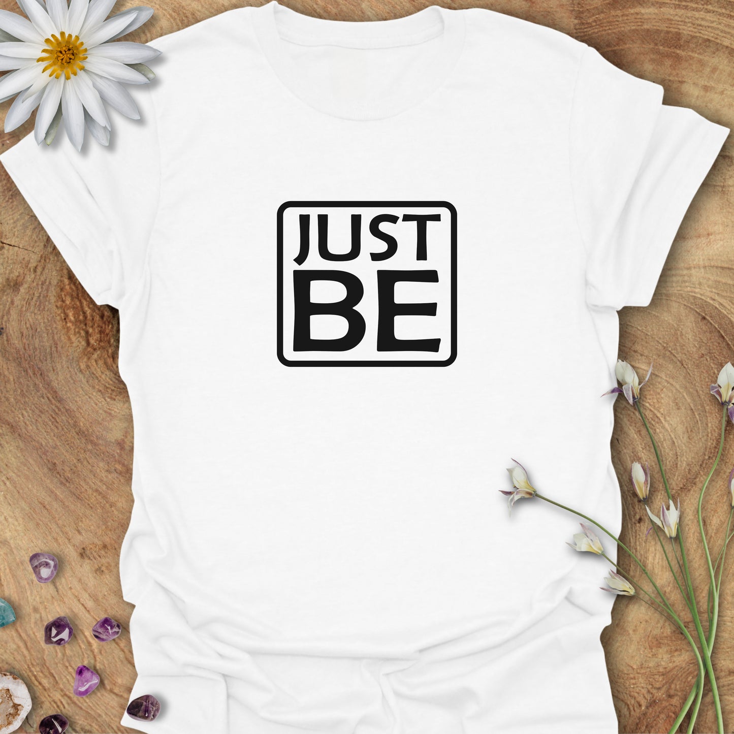 Just Be T-Shirt White