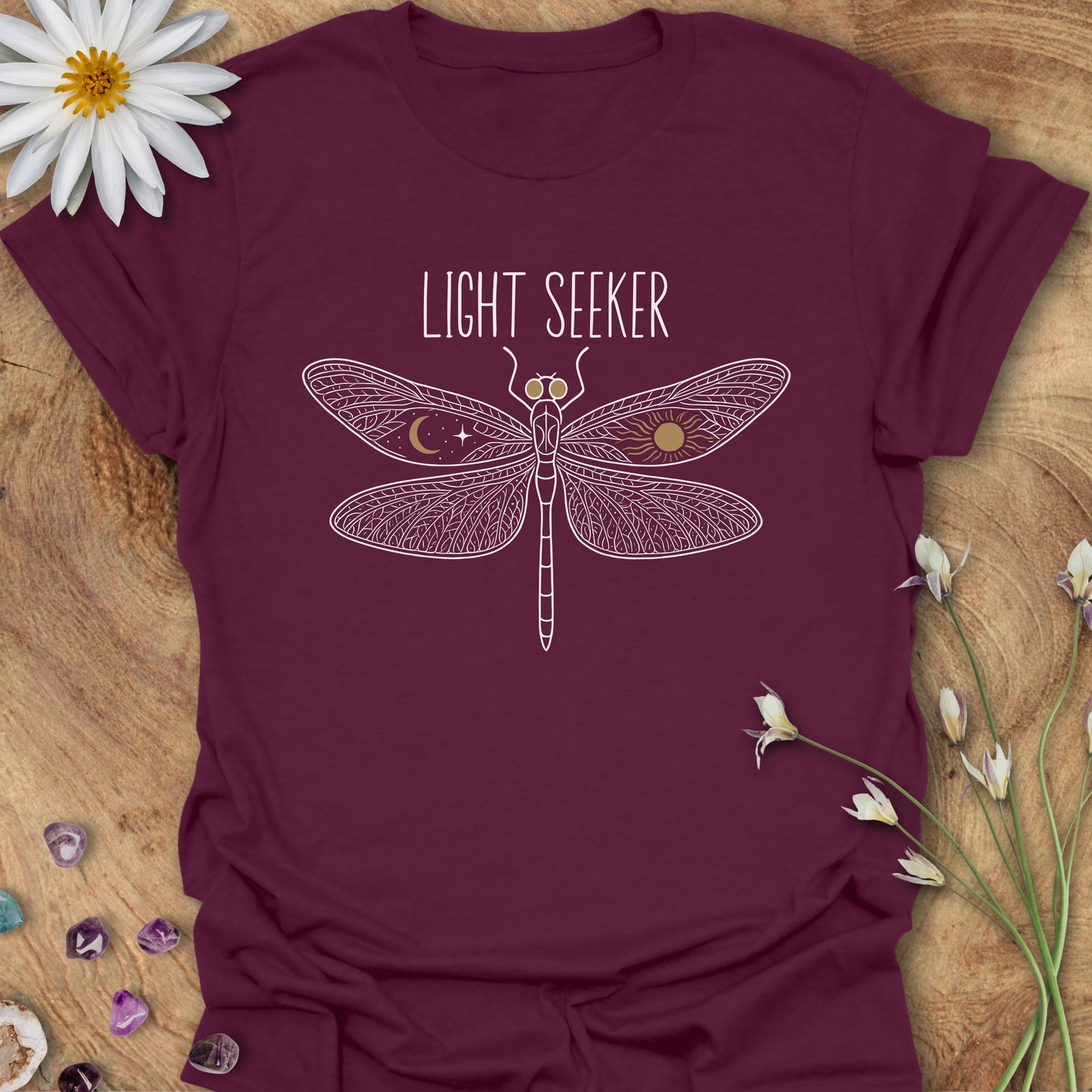 Light Seeker Dragonfly T-Shirt