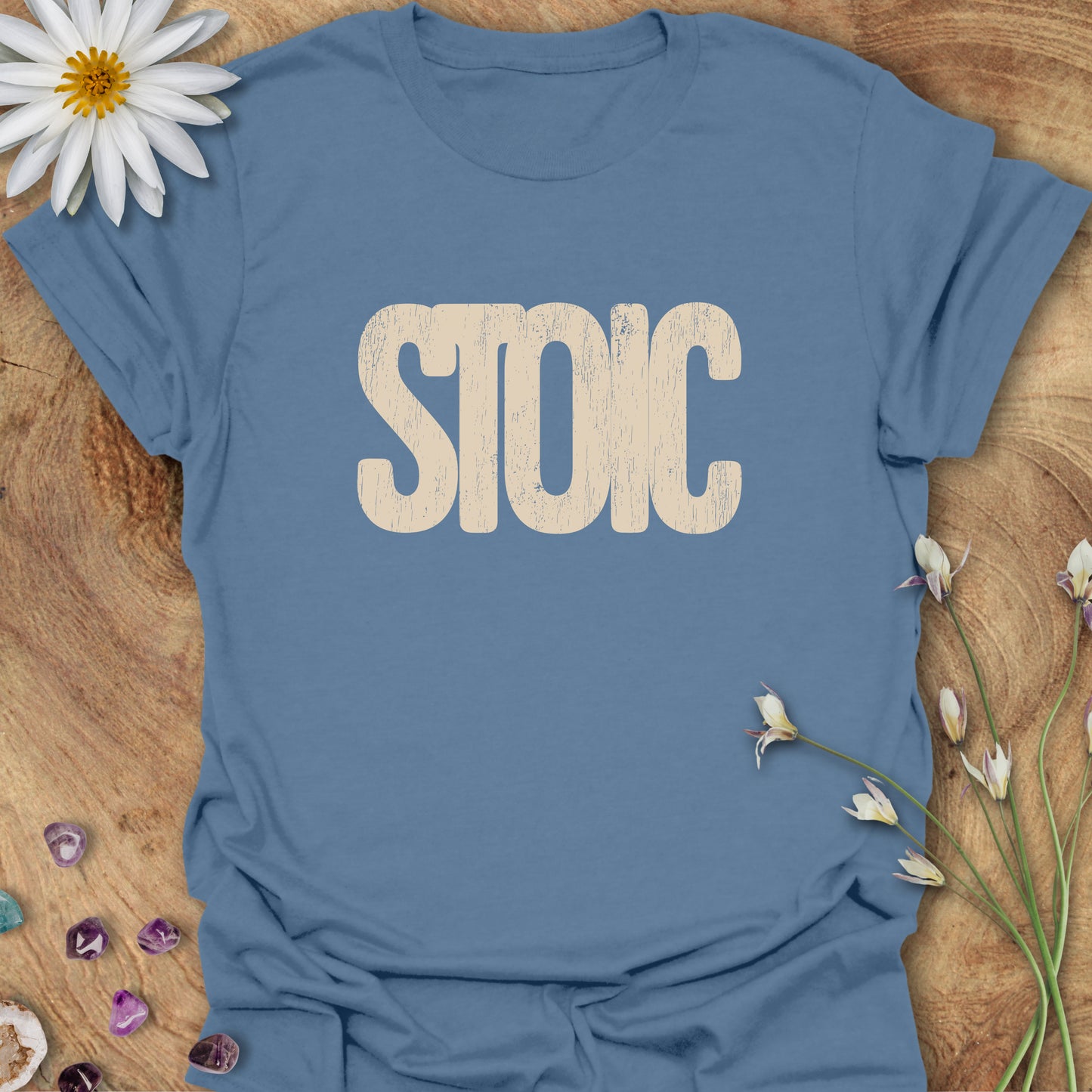 Stoic T-Shirt Indigo Blue