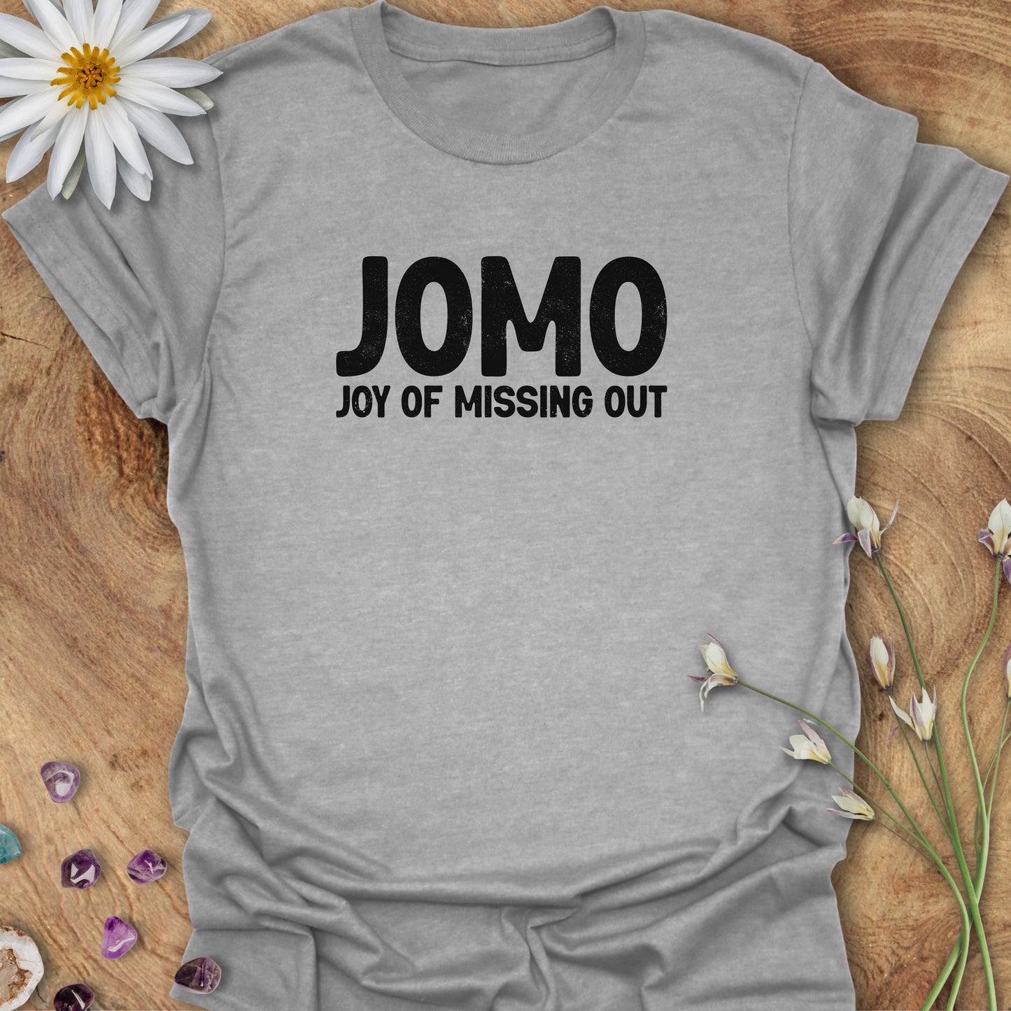 JOMO T-Shirt Sport Grey