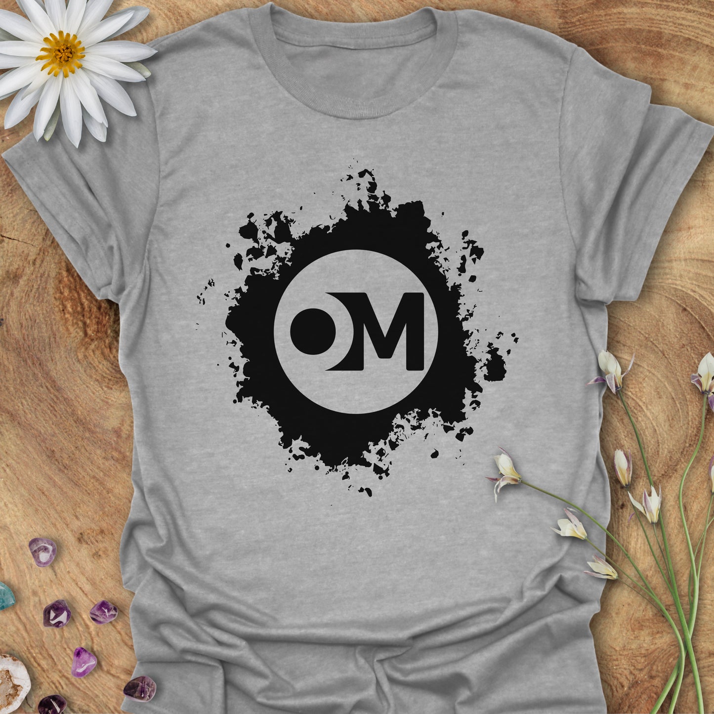 Om T-Shirt Sport Grey