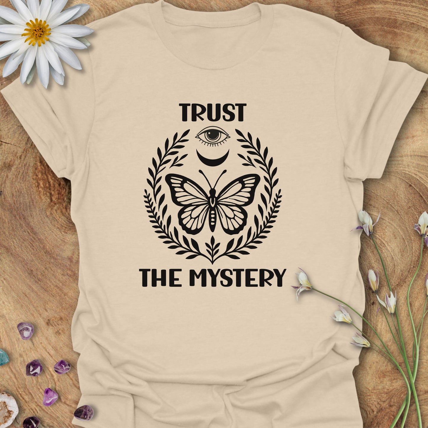 Trust The Mystery T-Shirt Sand