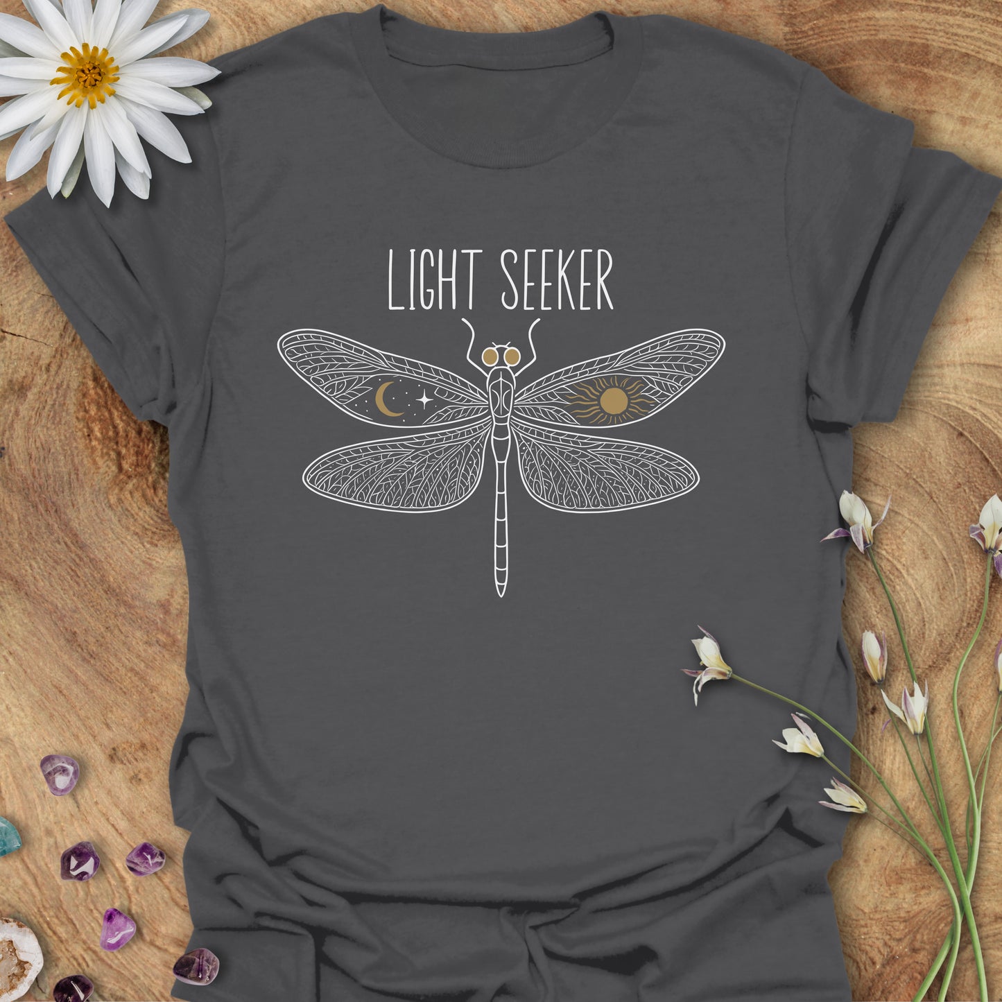 Light Seeker Dragonfly T-Shirt