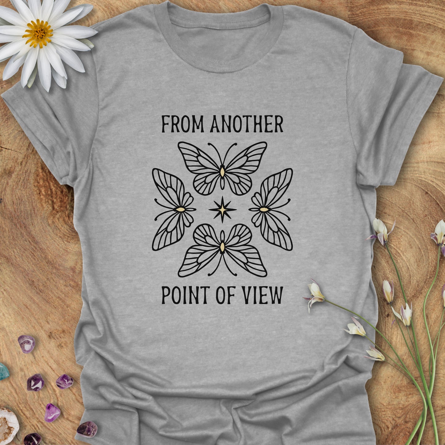 From Another Point of View T-Shirt Sport Grey