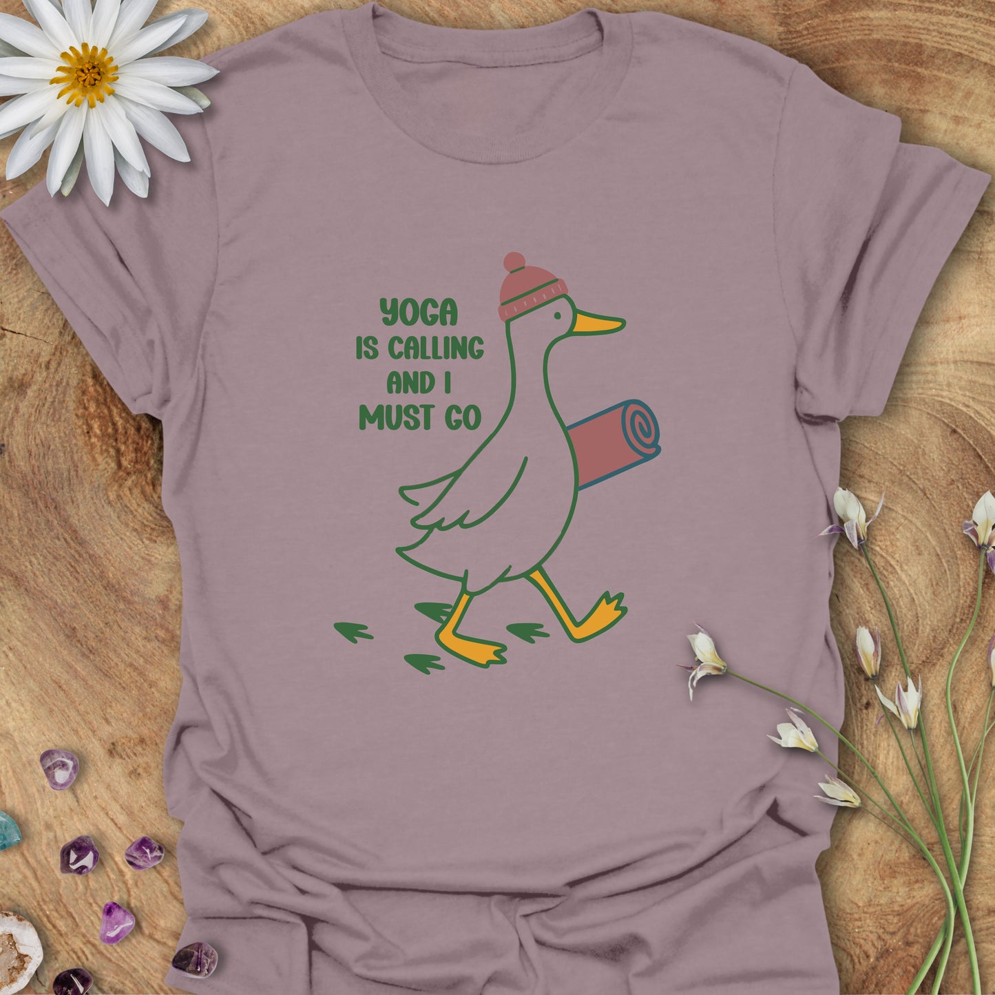 Yoga is Calling and I Must Go T-Shirt