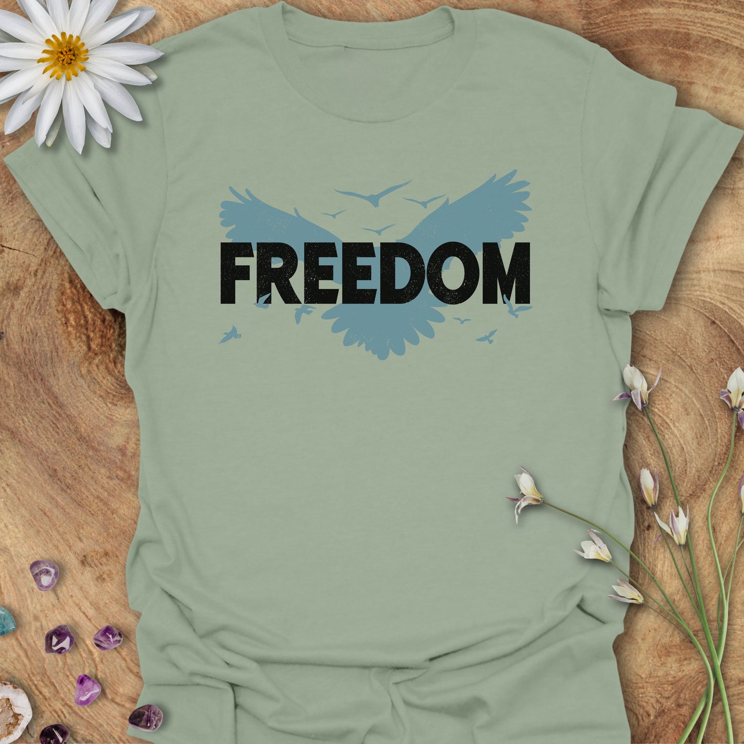 Freedom T-Shirt Sage