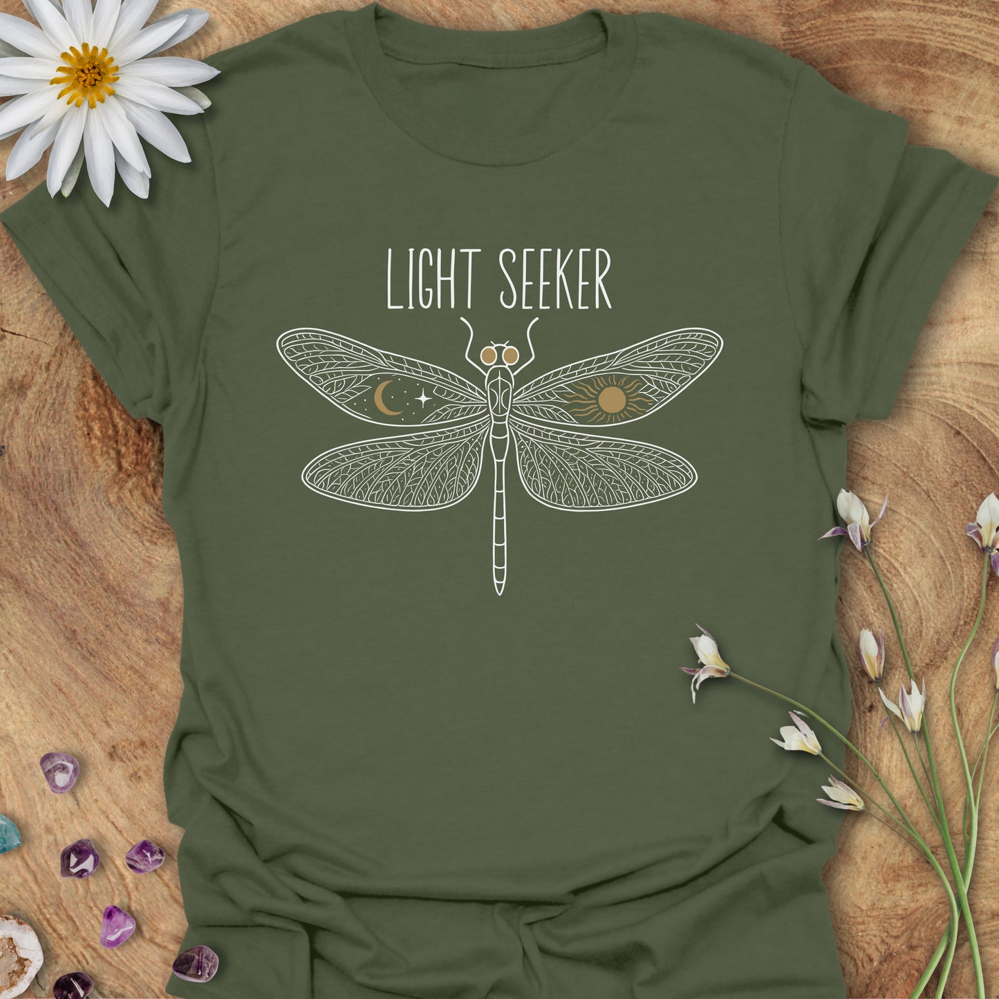 Light Seeker Dragonfly T-Shirt