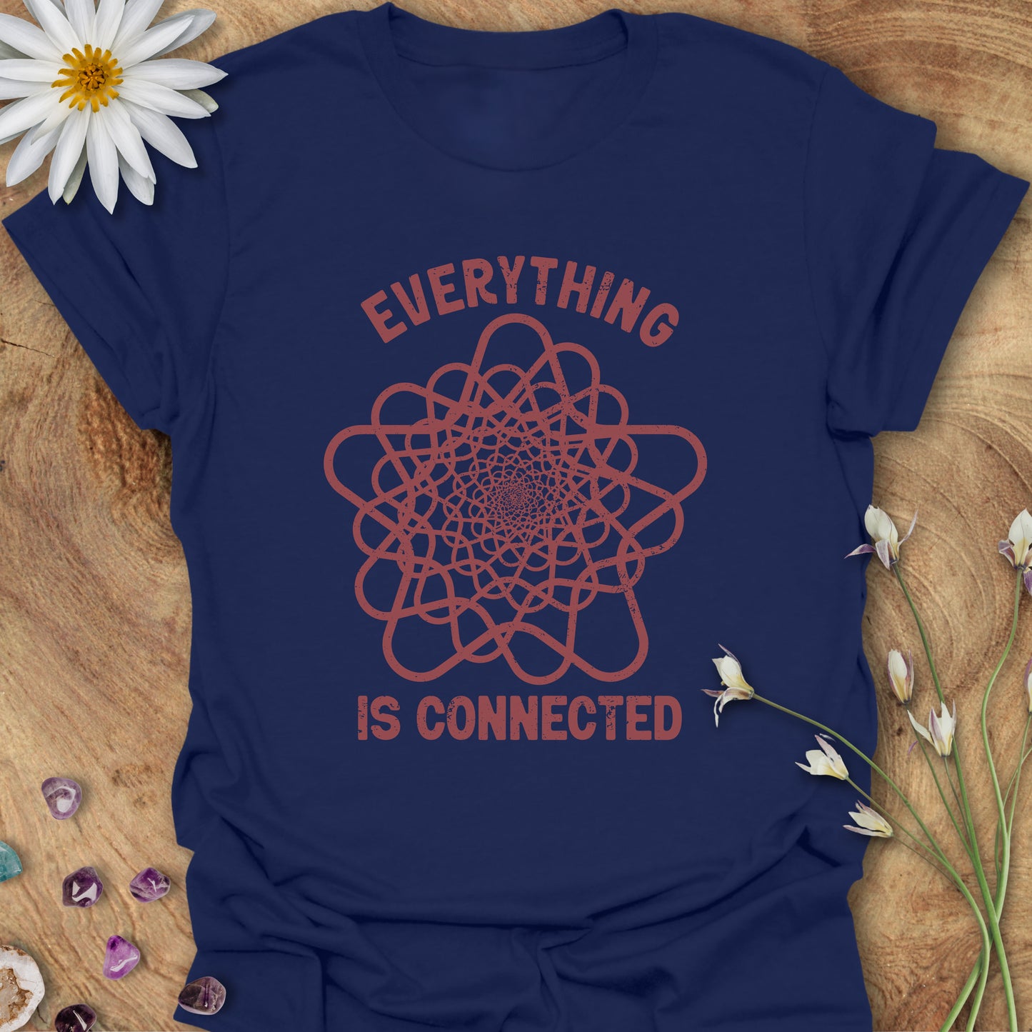Everything is Connected T-Shirt Navy