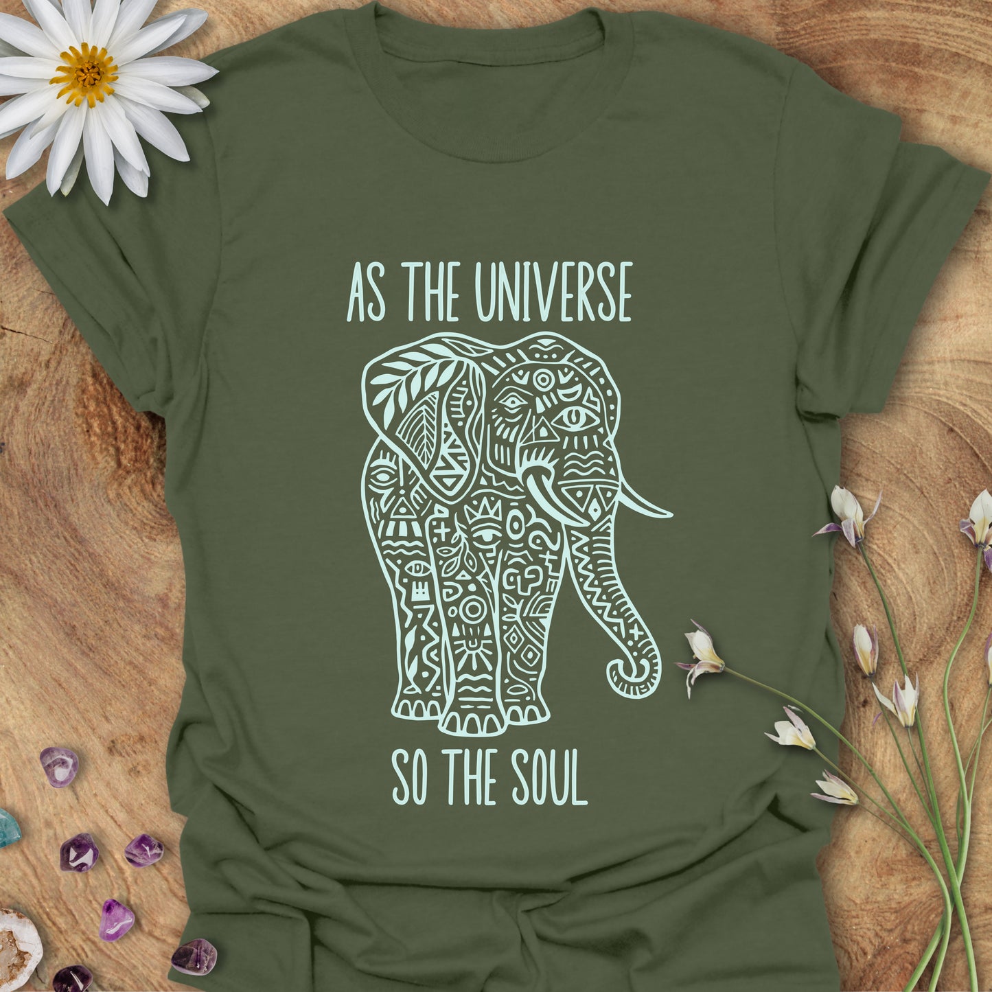 As the Universe, So the Soul T-Shirt