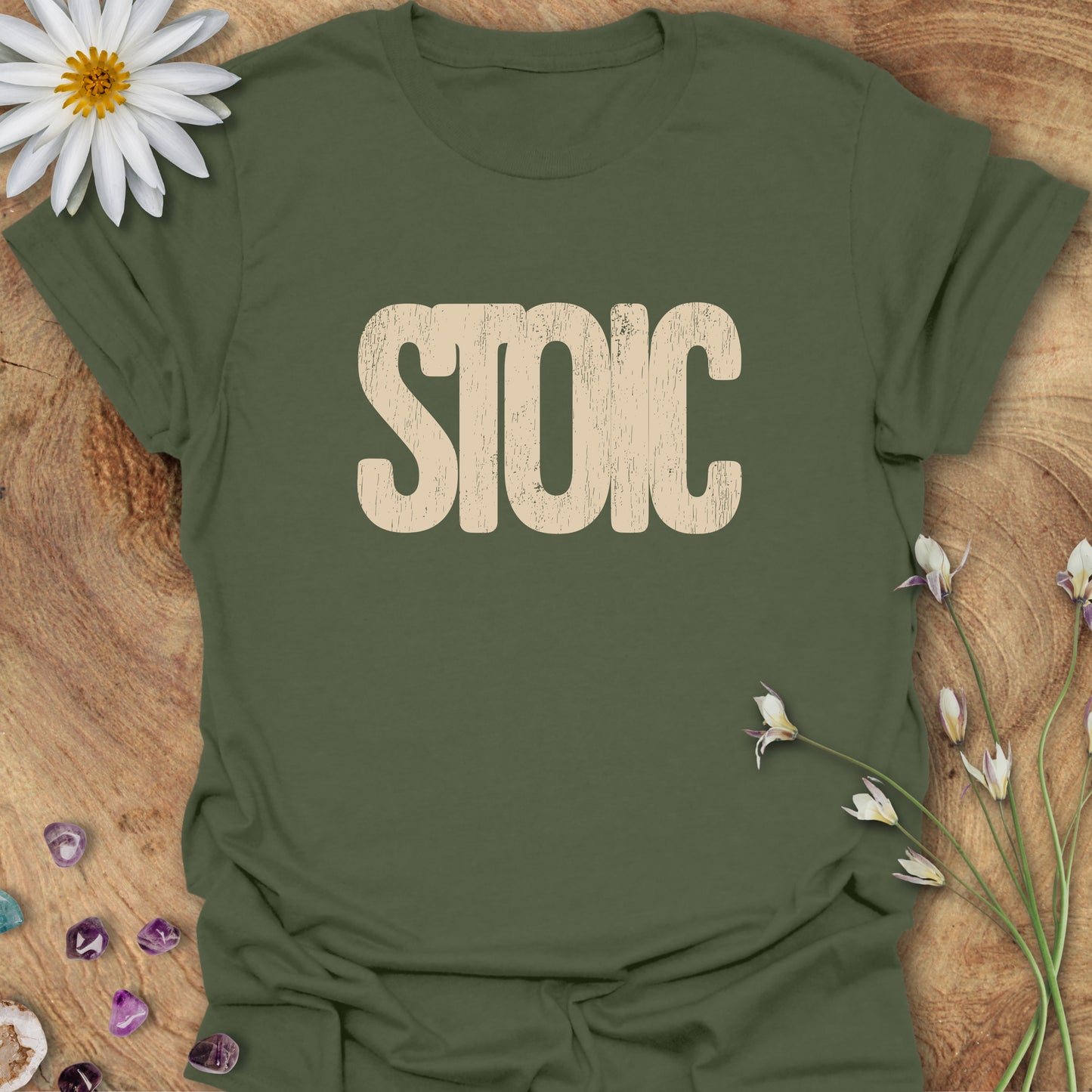 Stoic T-Shirt Military Green