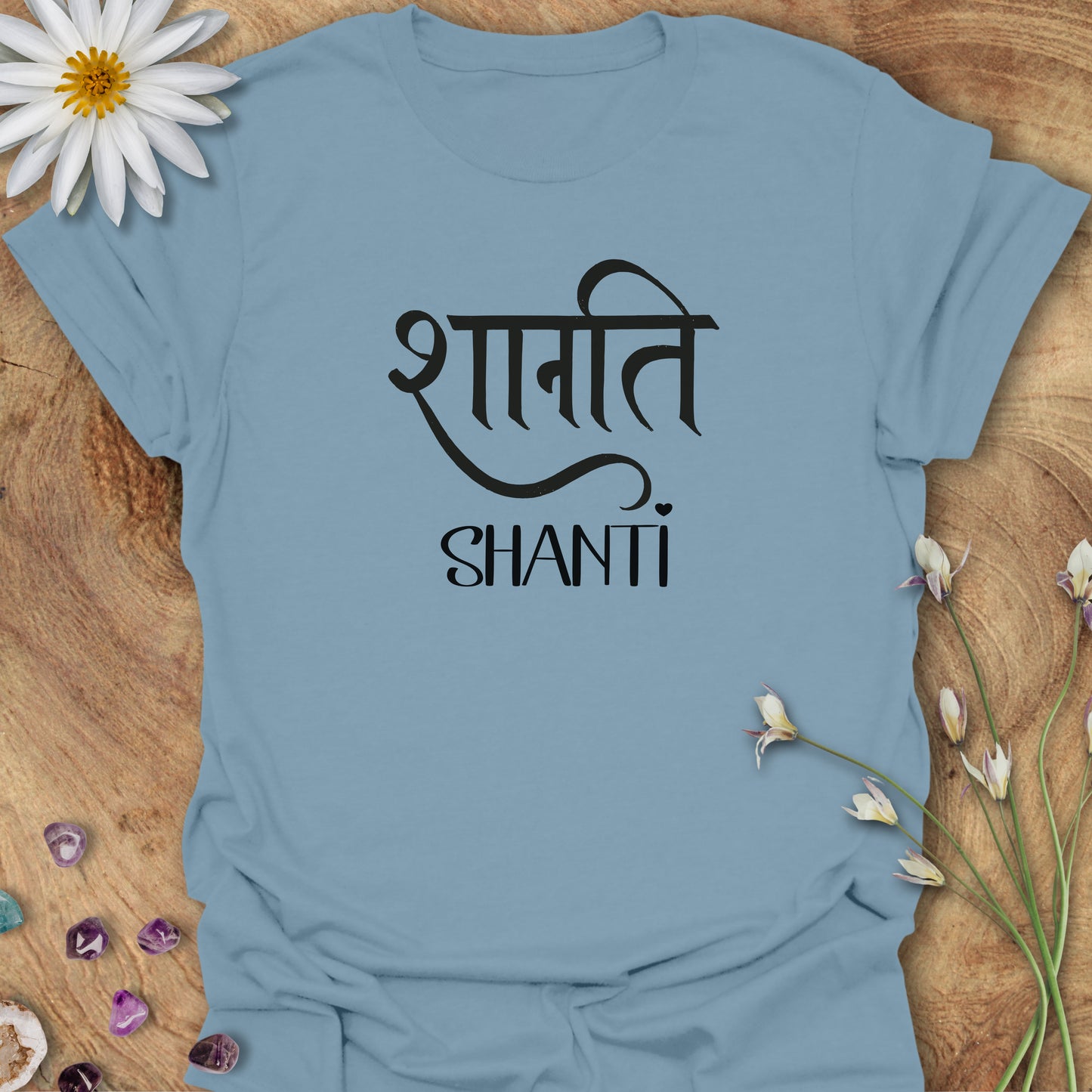 Shanti T-Shirt Stone Blue