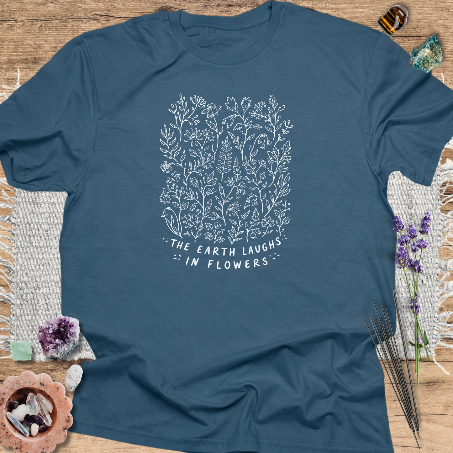 The Earth Laughs in Flowers T-Shirt