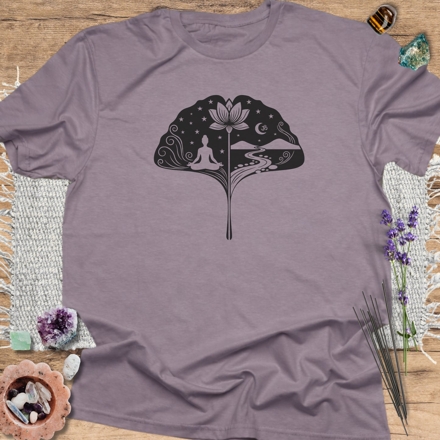 Lotus Leaf Yoga T-Shirt
