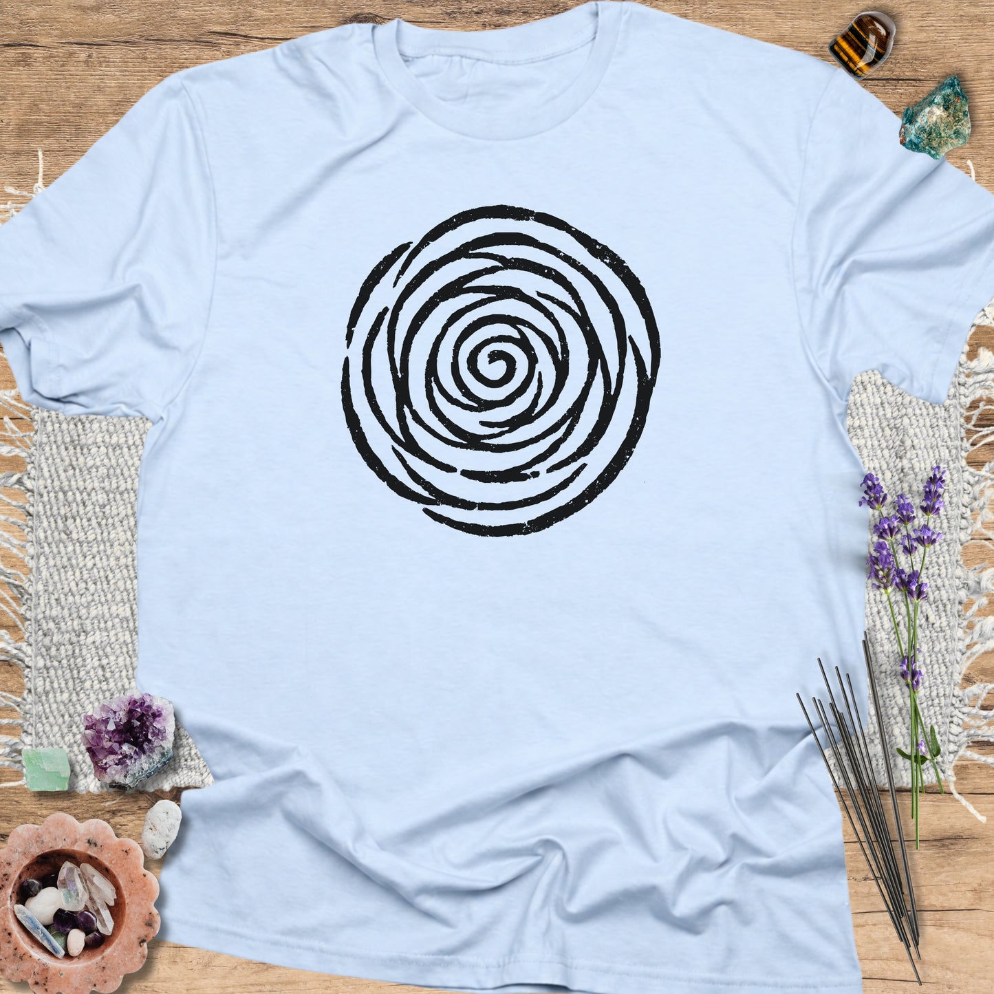 Cosmos T-Shirt Light Blue