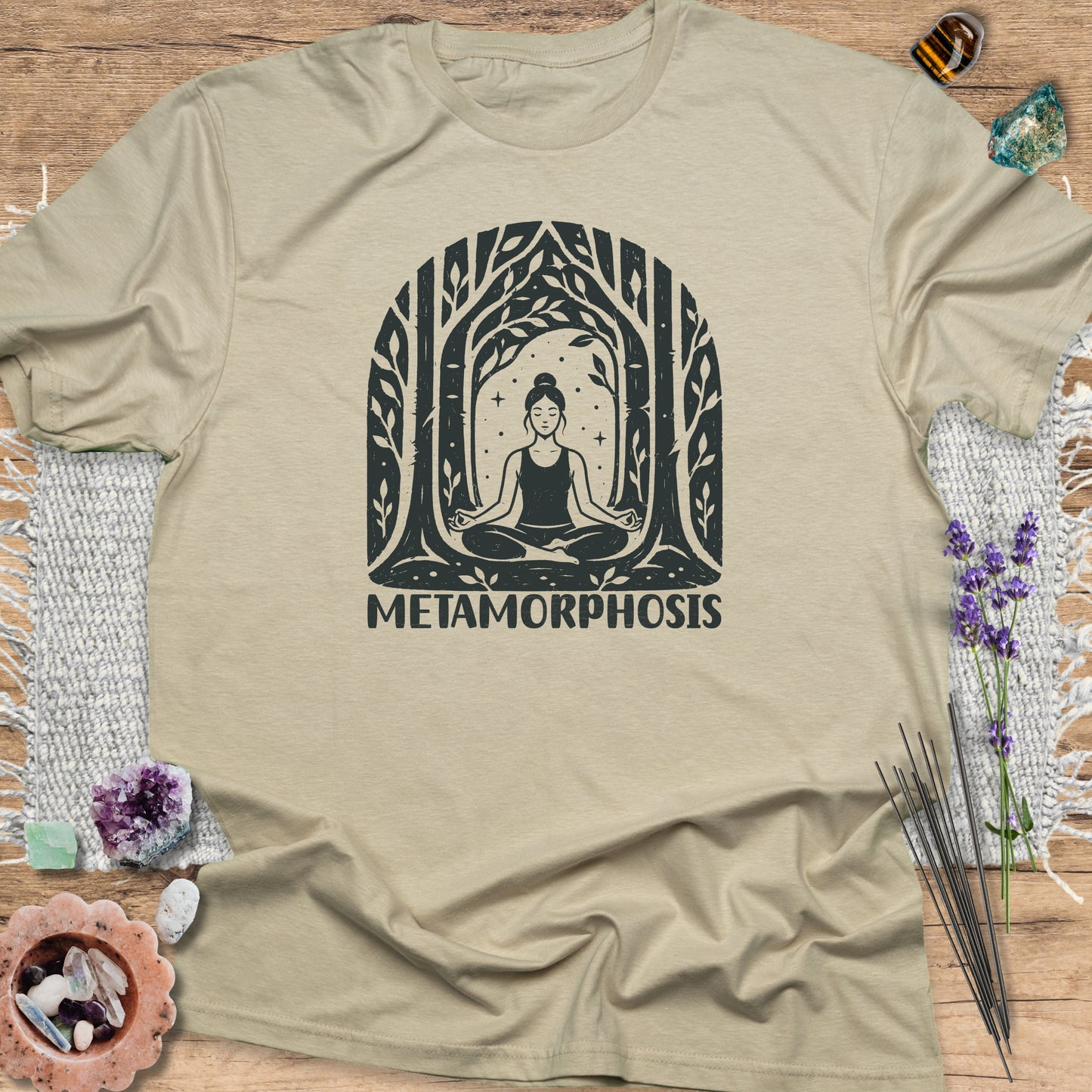 Metamorphosis T‑Shirt Sand