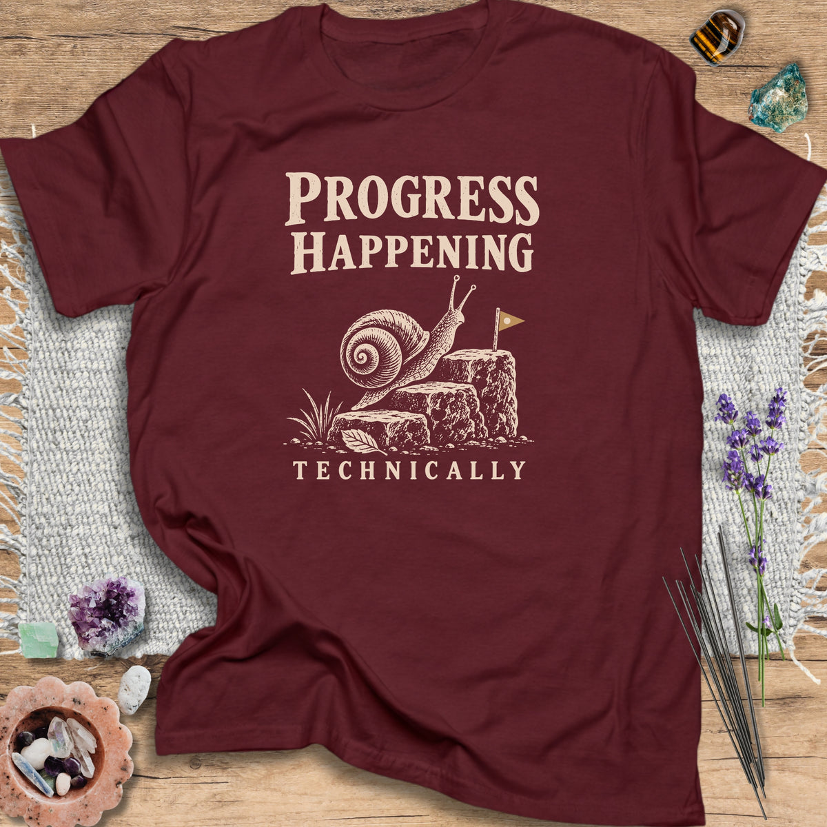 Progress Happening. Technically Maroon