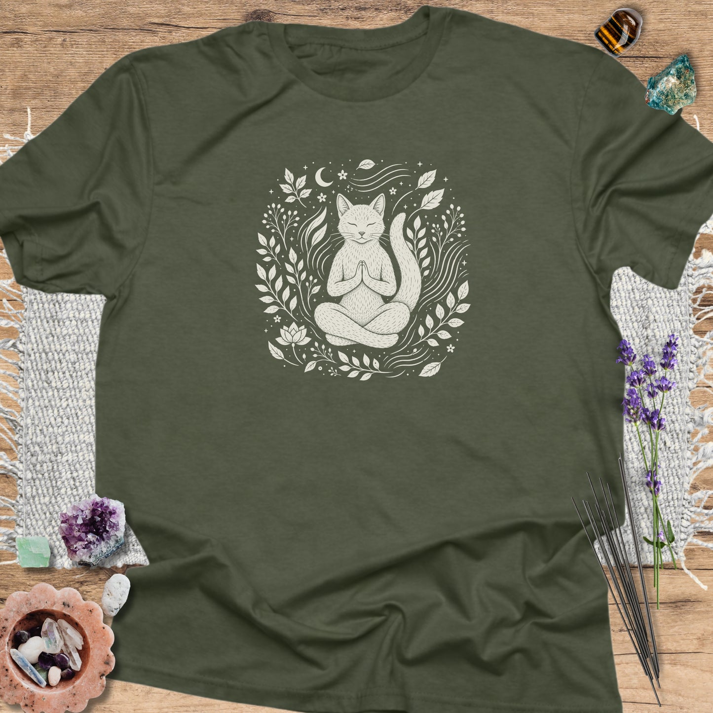 Yogi Cat T-Shirt