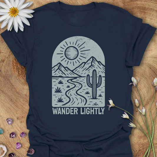 Wander Lightly T-Shirt Navy