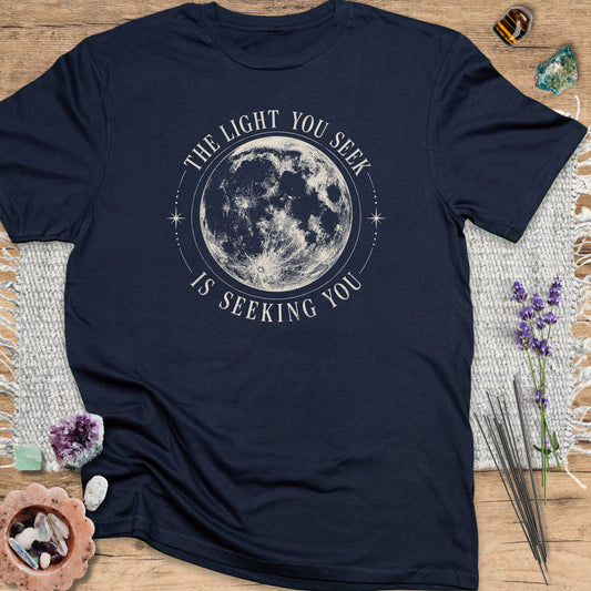 The Light You Seek T-Shirt Navy