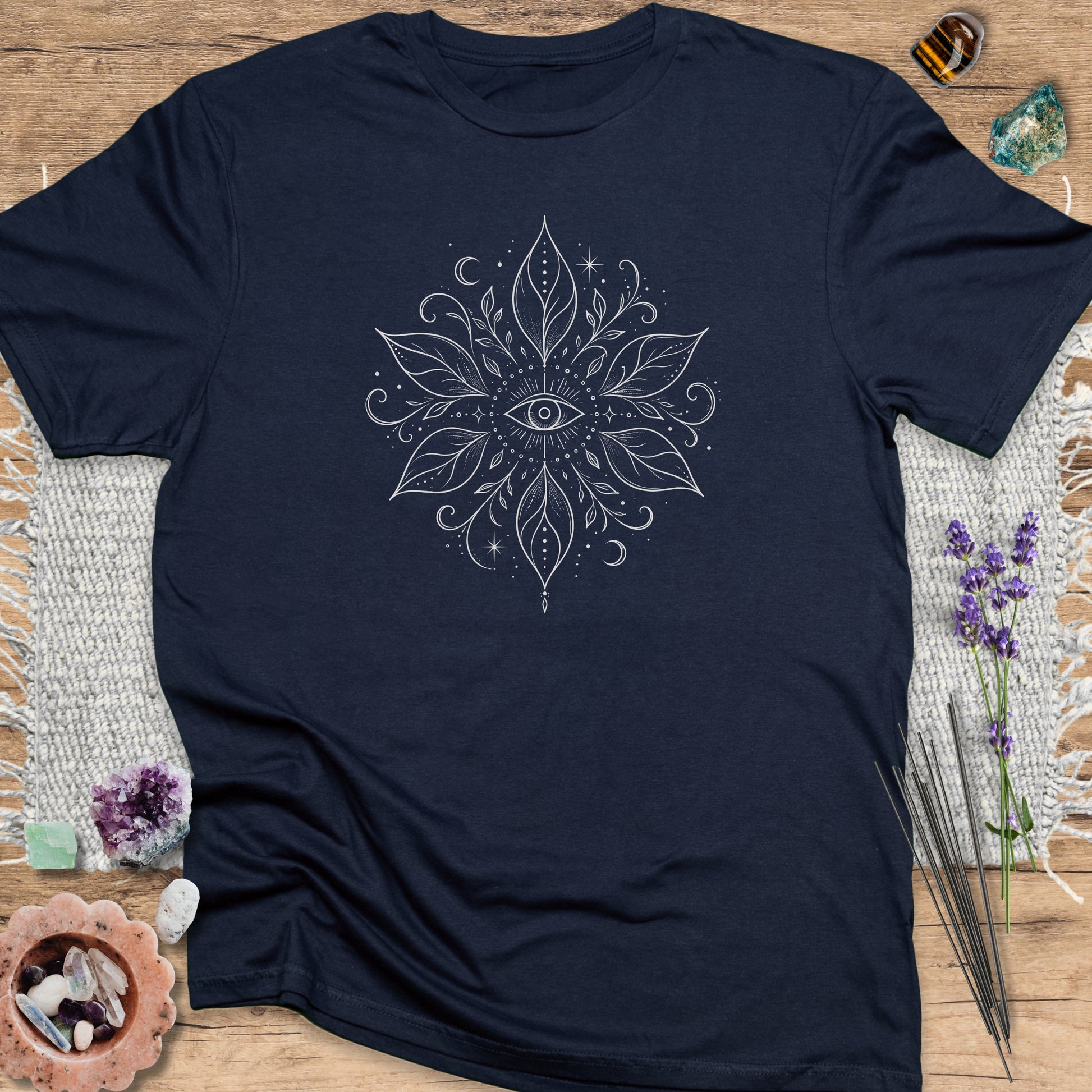 Mystic Floral Eye Navy