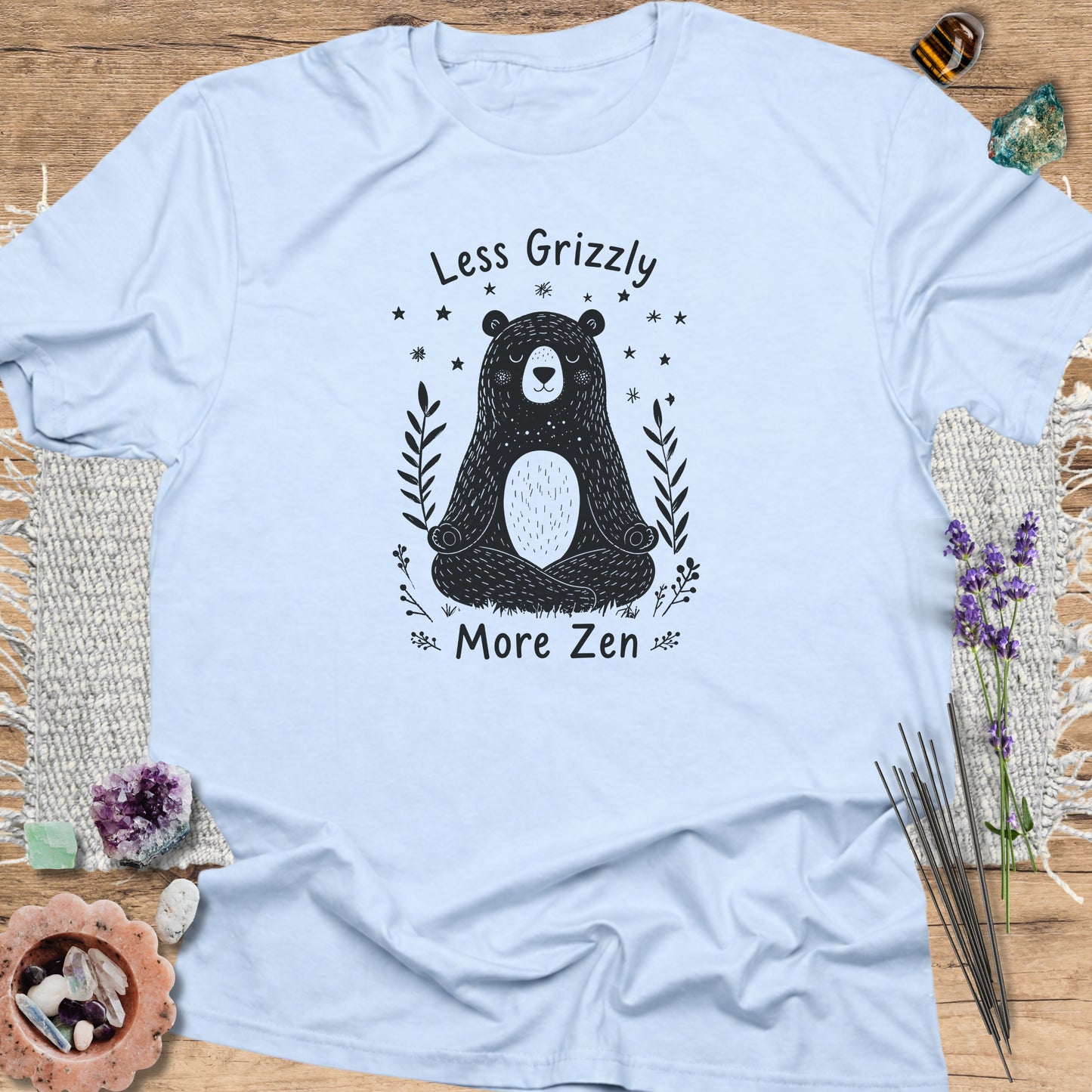 Less Grizzly More Zen T-Shirt