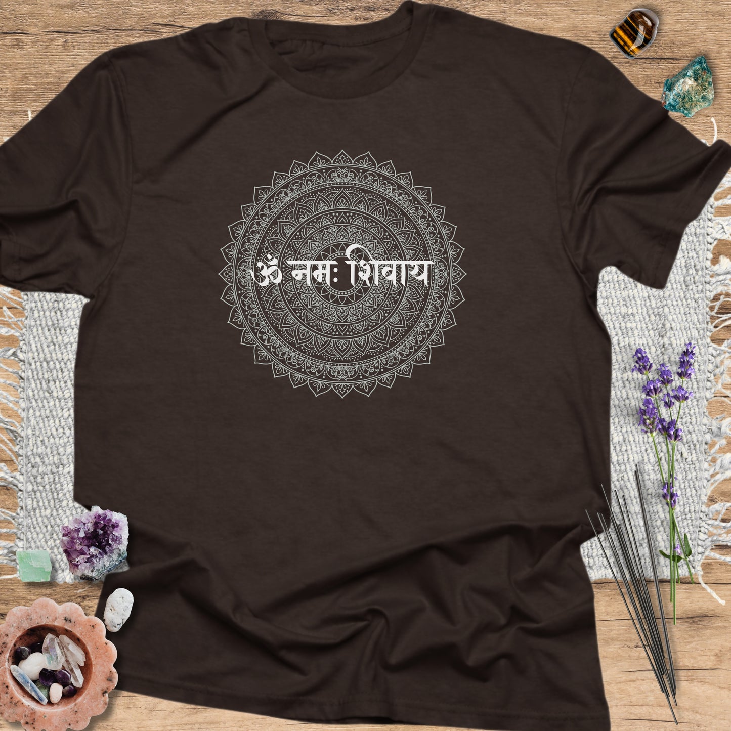 Om Namah Shivaya Mandala T-Shirt