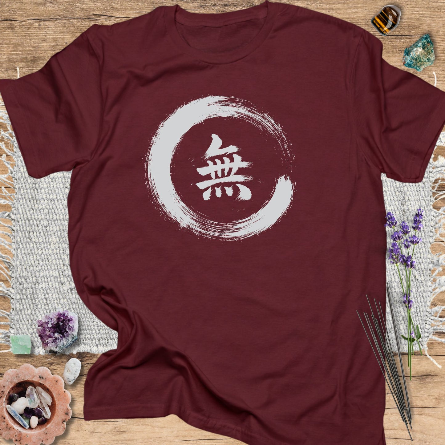 Zen Mu Enso Maroon