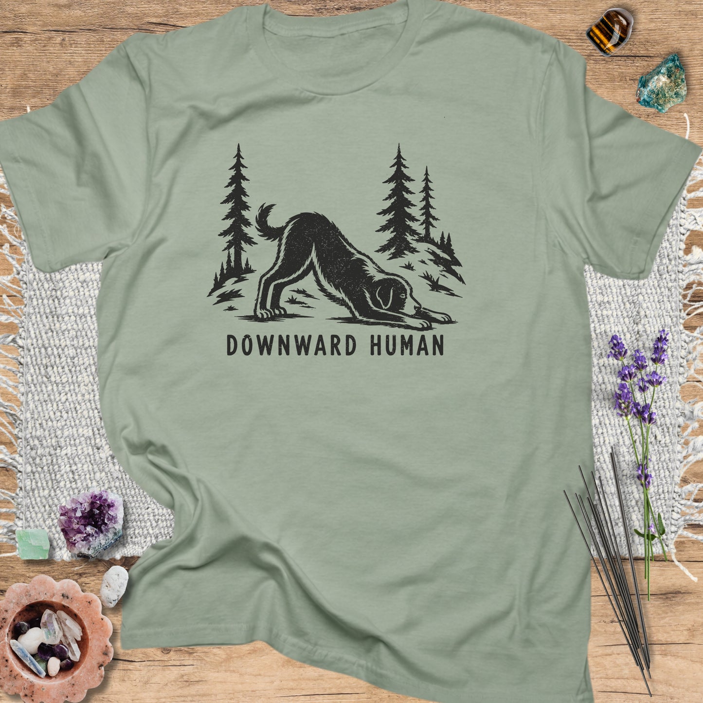 Downward Human Sage