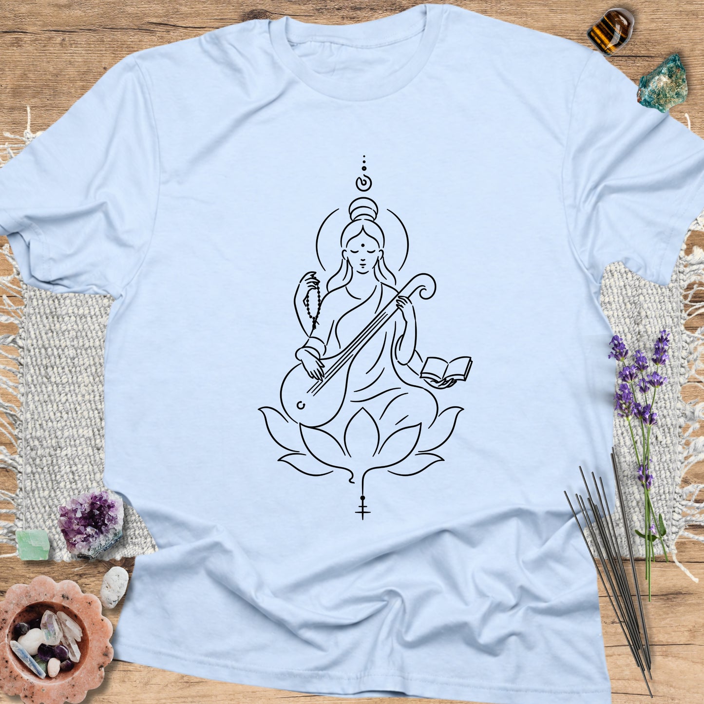Saraswati Light Blue