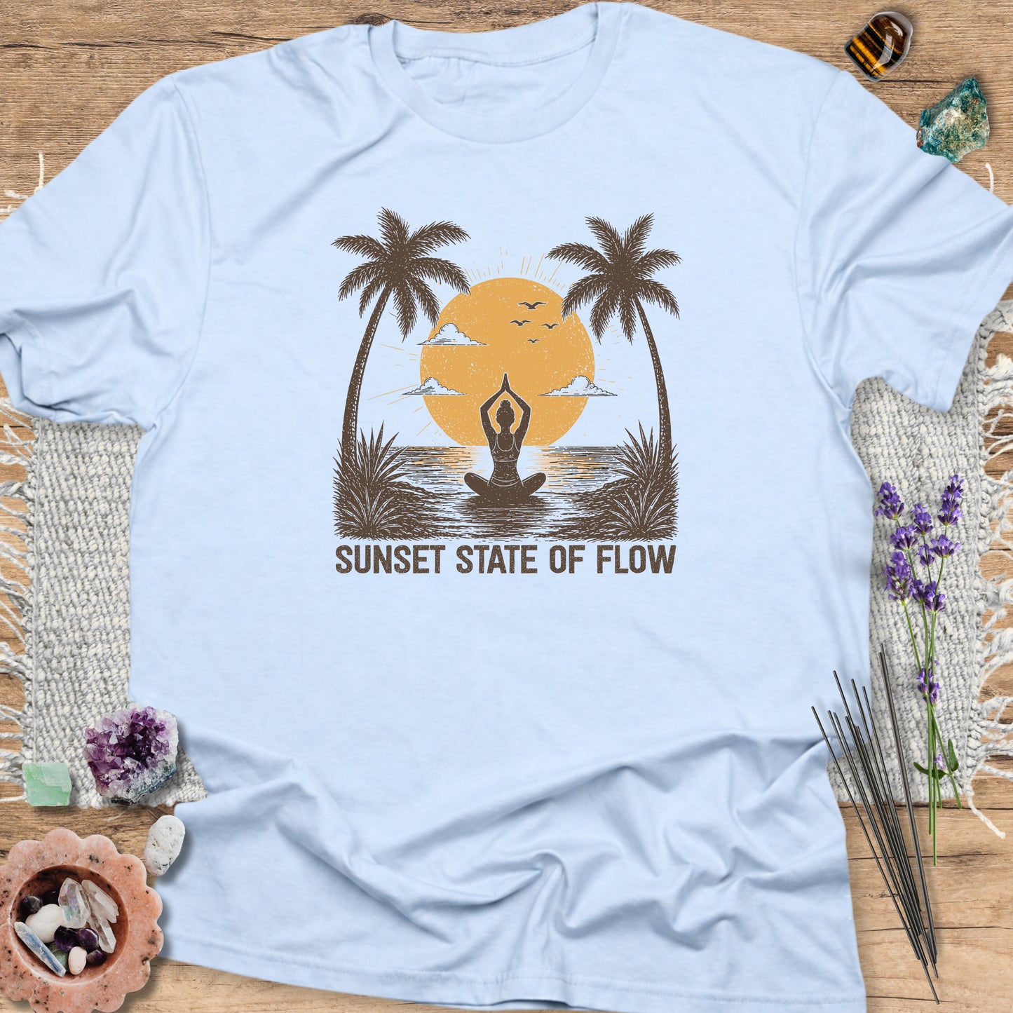 Sunset State of Flow T‑Shirt