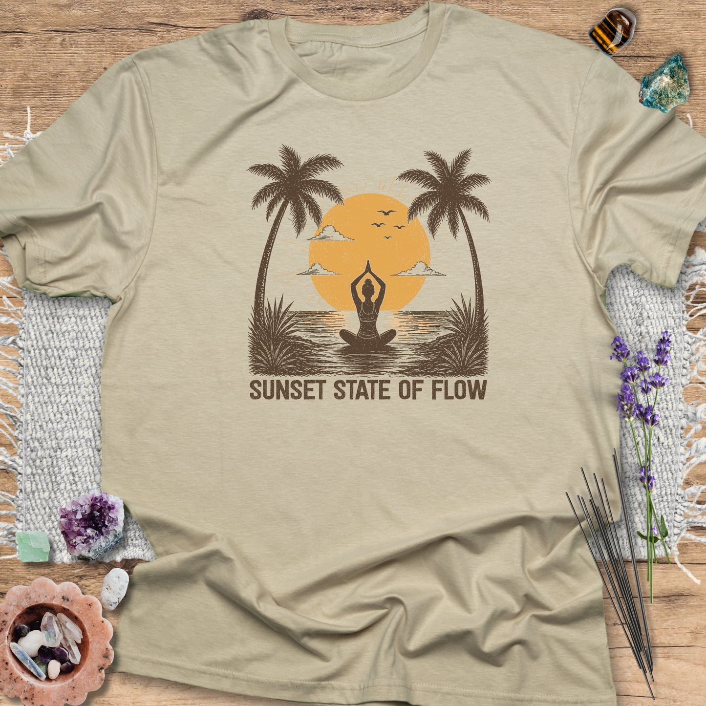 Sunset State of Flow T‑Shirt