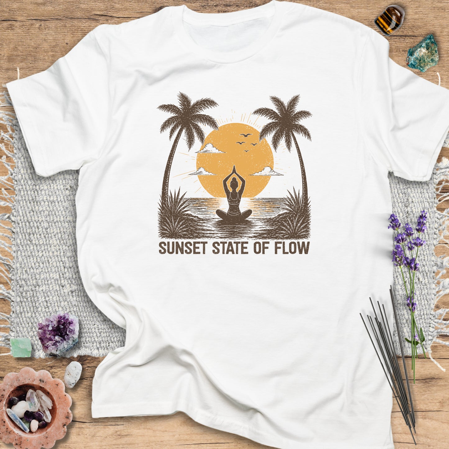 Sunset State of Flow T‑Shirt