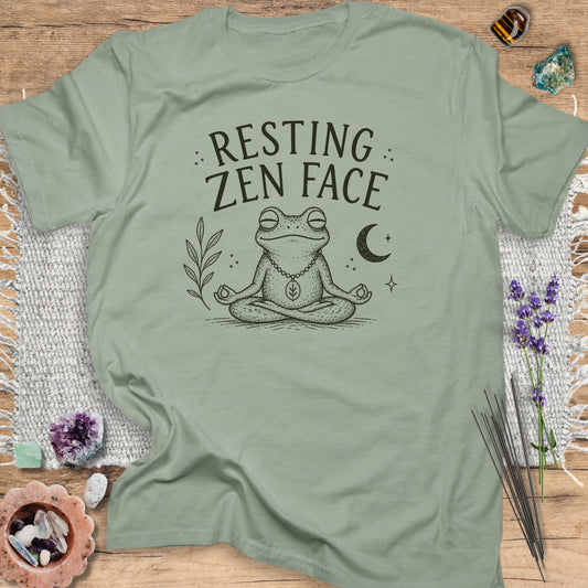 Resting Zen Face T-Shirt