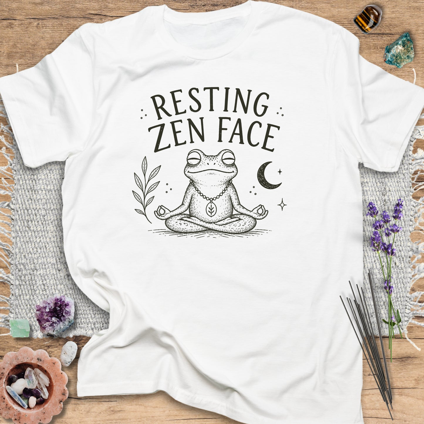 Resting Zen Face T-Shirt