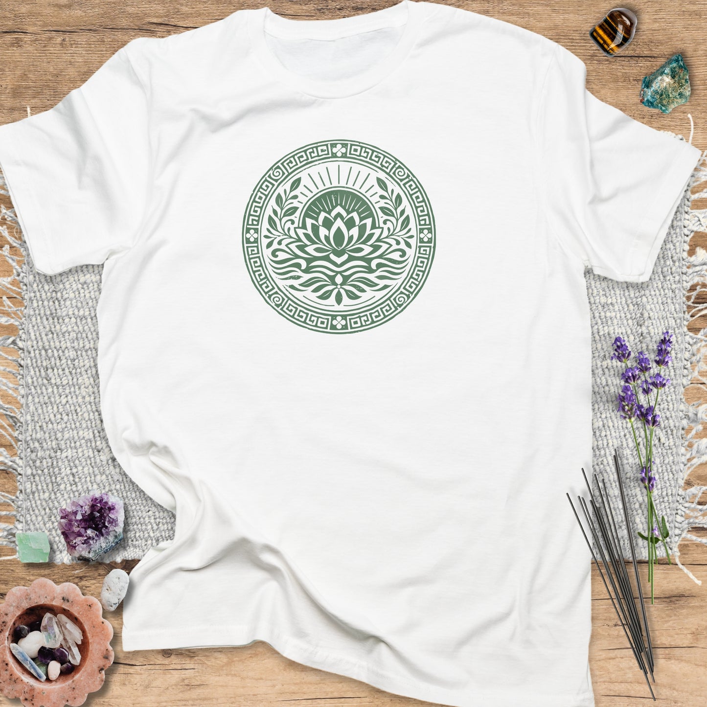 Lotus Mandala T‑Shirt